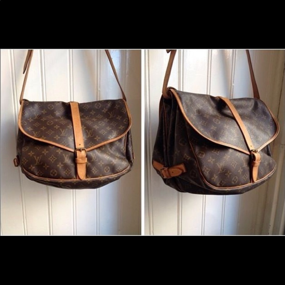 Rare vintage Saumur by Louis Vuitton